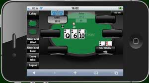 iPad, iPhone poker virkelige